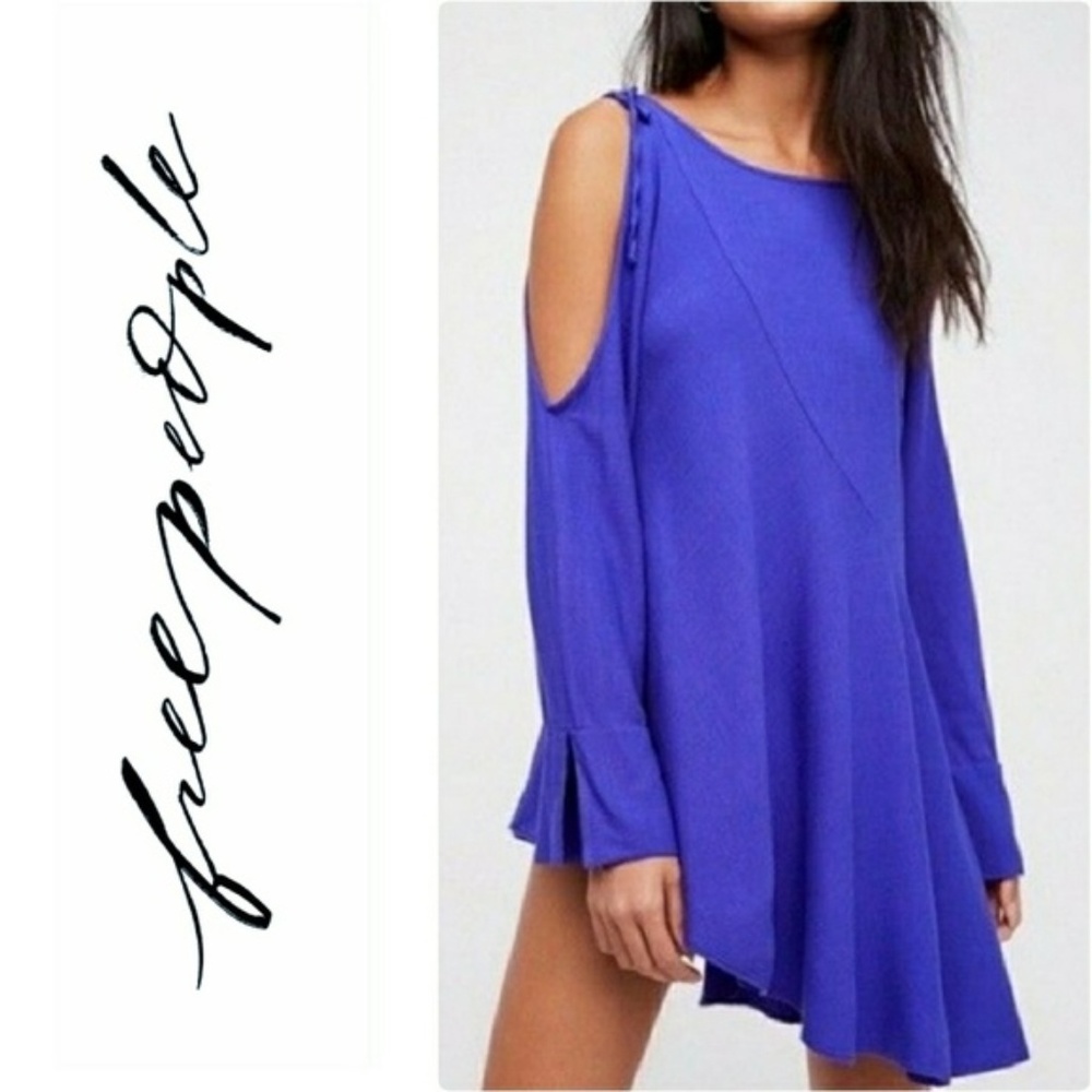 FREE PEOPLE Violet Clear Skies Tunic Dress